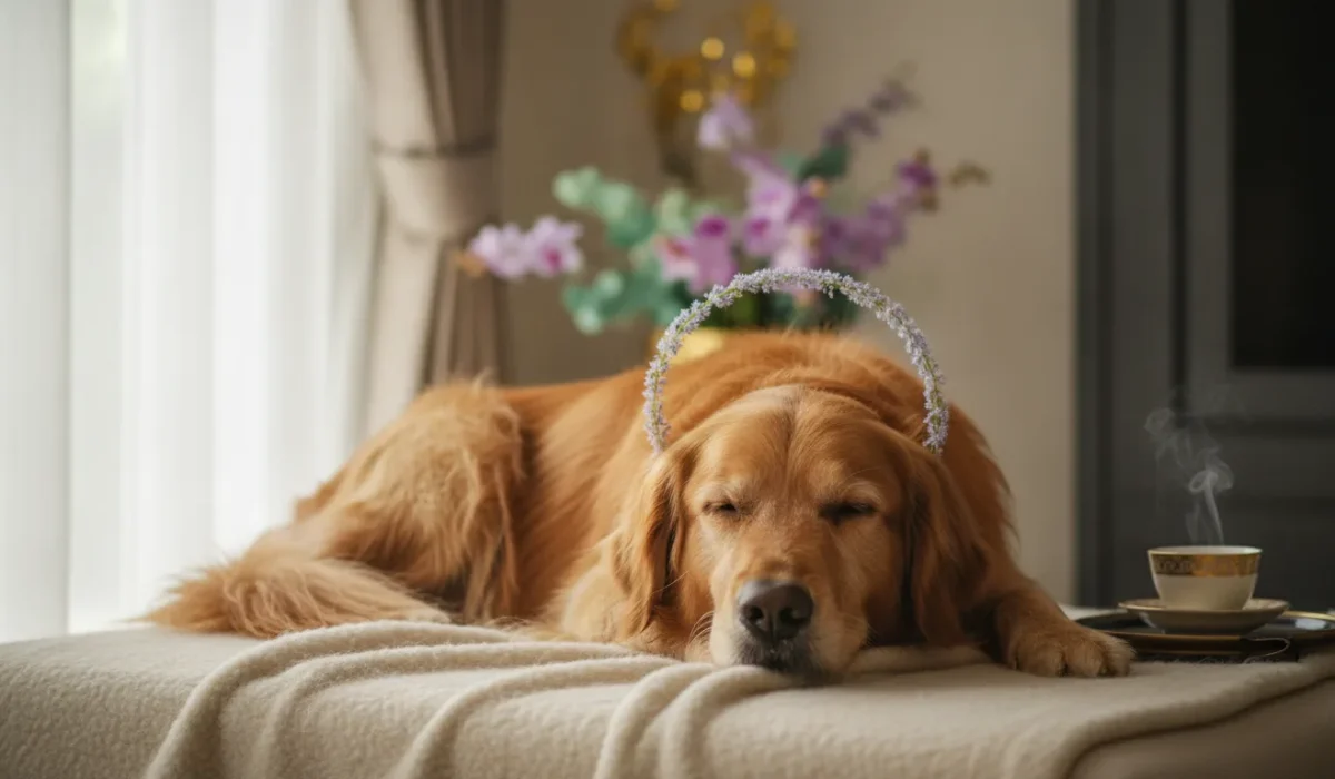 Peaceful dog cremation service in Bangkok — gentle farewell for your beloved companion